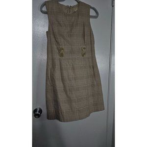 MICHAEL Michael Kors Tan Asymmetrical Dress